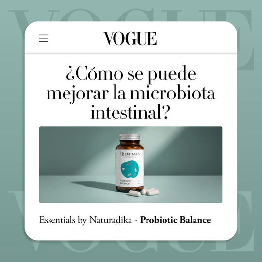 Probiotic Balance en Vogue: cómo se puede mejorar la microbiota intestinal