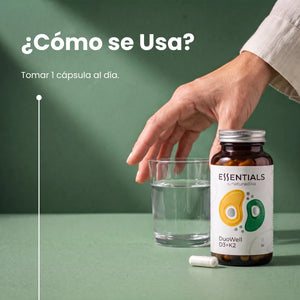 Cómo se usa DuoWell D3+K2: tomar 1 cápsula al día