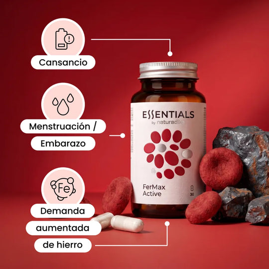 Cuándo tomar FerMax Active: cansancio, menstruación o embarazo y demanda aumentada de hierro