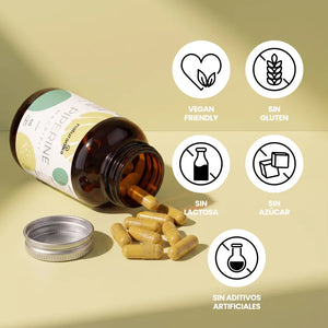 Magrifit Piperine es vegan friendly, sin gluten, sin lactosa, sin azúcar y sin aditivos artificiales