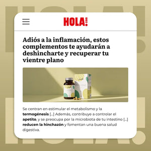 Magrifit Piperine en Hola.com: complementos para ayudar a deshincharte