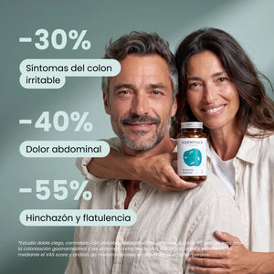 Probiotic Balance: −30% síntomas del colon irritable, −40% dolor abdominal y −55% hinchazón y flatulencia en estudio doble ciego