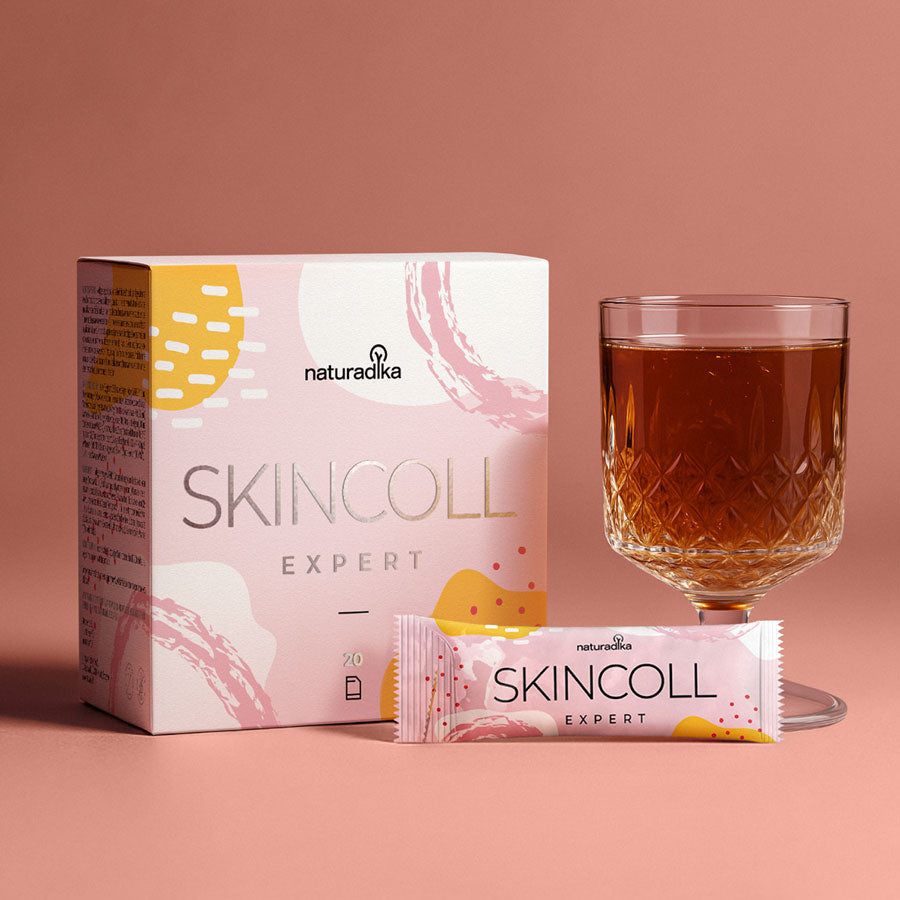 Sobre soluble con Verisol® 2.500 mg, ácido hialurónico 130 mg, astaxantina 6 mg y extractos antioxidantes estandarizados