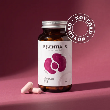 VivaCel B12 de Naturadika — bote de 30 cápsulas de vitamina B12 con folato