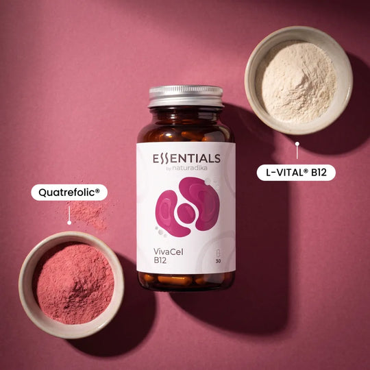 Quatrefolic y L-VITAL B12, los ingredientes activos de VivaCel B12